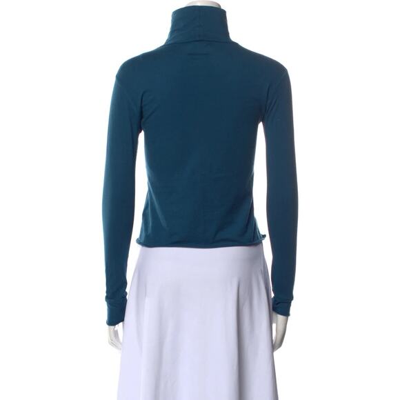 Simon Miller Ramos Turtleneck Tee in Blue XS NWT - Picture 6 of 10